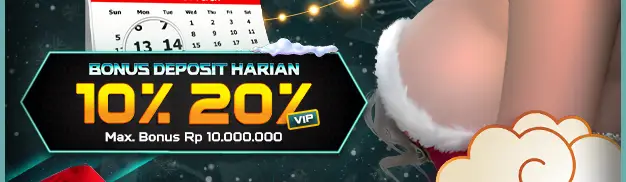 Bonus Deposit Harian 10%