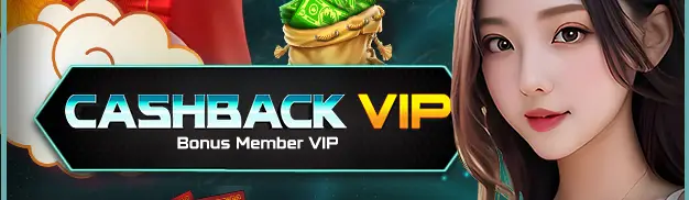 BONUS CASHBACK VIP