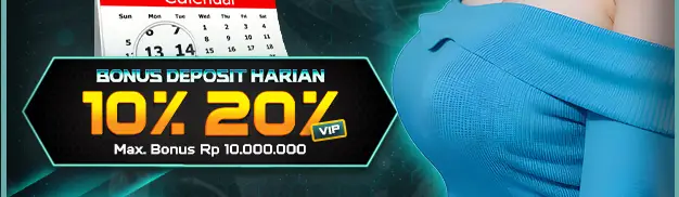 Bonus Deposit Harian 10%