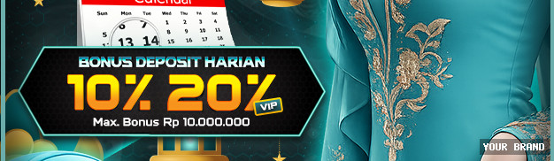 Bonus Deposit Harian 10%