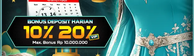 Bonus Deposit Harian 10%