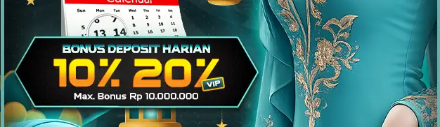 Bonus Deposit Harian 10%