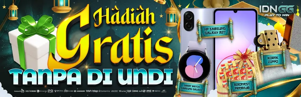 HADIAH GRATIS TANPA DI UNDI